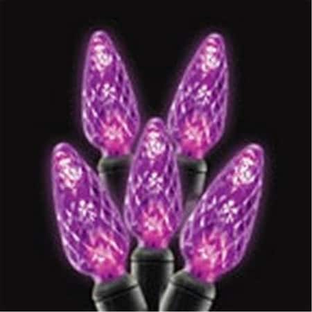 Omg C6 LED Light Strands Purple Full Wave OM1856457
